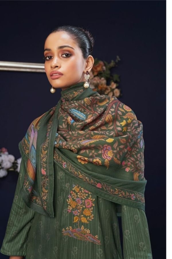 Multi Color Roli Moli Abeera Paityala Style Pashmina Winter Suits at Best  Price in Surat | Exim Connect Inc