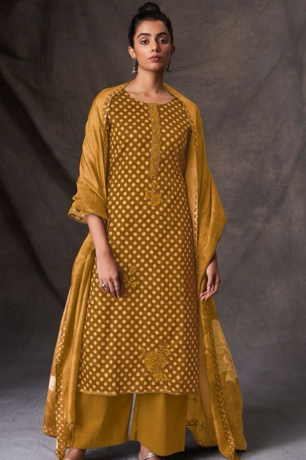 Ganga Oceana 1925 Pashmina Dress Material Wholesale Suits