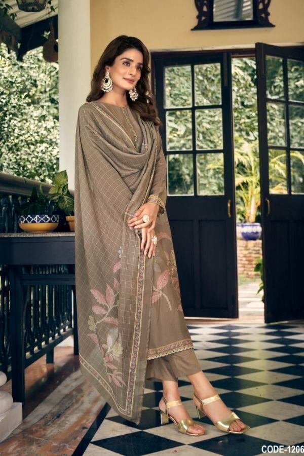 Rupali Fashion Love Garden Summer Collection Ladies Salwar Suits 1206